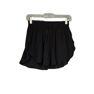Sophisticated Black Swim Coverup shorts Small